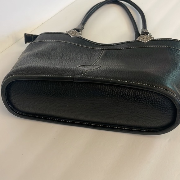 Brighton Pebbled Brown & Black  Leather Purse - Picture 4 of 10